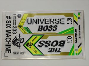 CRICKET EMBOSSED BAT STICKERS AUSTRALIAN STOCK + FREE SHIPPING AUSTRALIA-WIDE + HIGH QUALITY (BOSS )